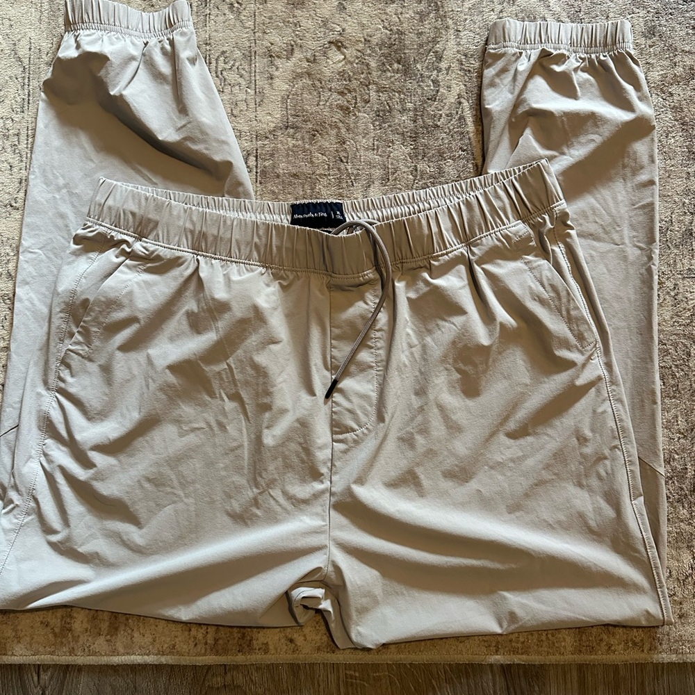 Abercrombie & Fitch Men's Beige Joggers